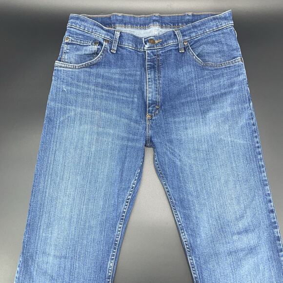 Wrangler Regular Fit Mens 34 x 29 (33 x 28.5 Actually) Denim Jeans 96FXVSD - Picture 2 of 9
